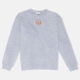 Starfish Orange Embroidered BMF Leopard Head Premium 450 gm. Crew Neck