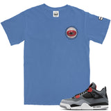 Jordan 4 Infrared BMF EYE Vintage Wash T-Shirt