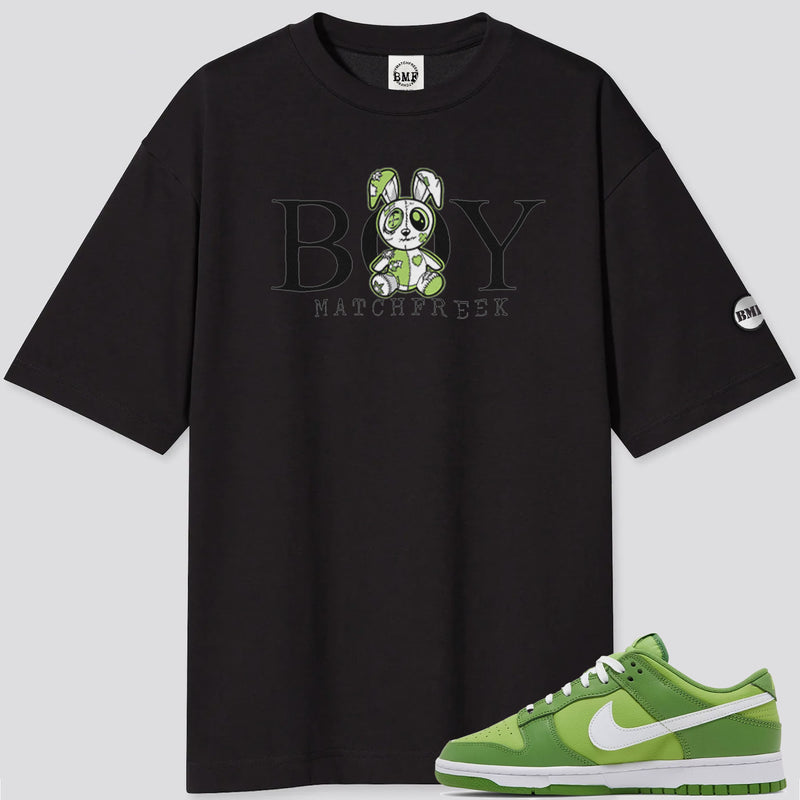 Dunk Low Chlorophyll BMF Bunny Oversized T- Shirt