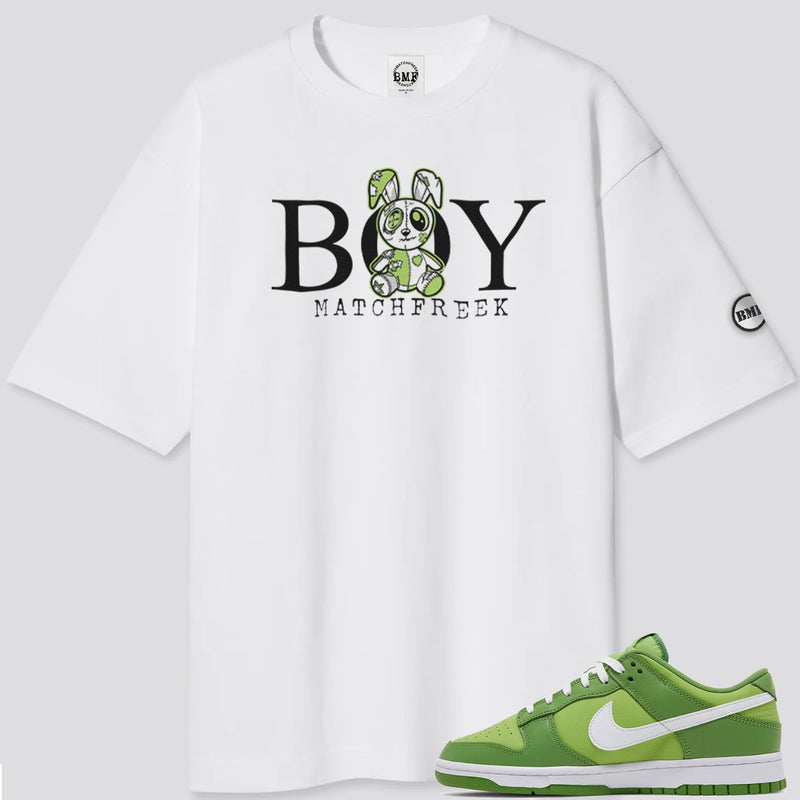 Dunk Low Chlorophyll BMF Bunny Oversized T- Shirt
