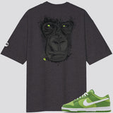 Dunk Low Chlorophyll BMF Gorilla Oversized T- Shirt