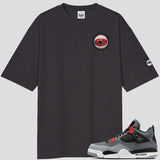 Jordan 4 Infrared BMF EYE Oversized T-Shirt