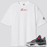 Jordan 4 Infrared BMF Bunny Oversized T-Shirt