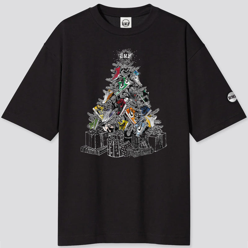Christmas Tree BMF Oversized T- Shirt