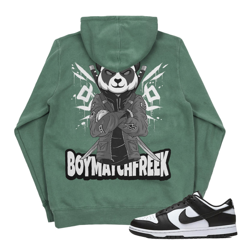 Dunk Low W&B Pigment Dyed BMF Panda Hoodie