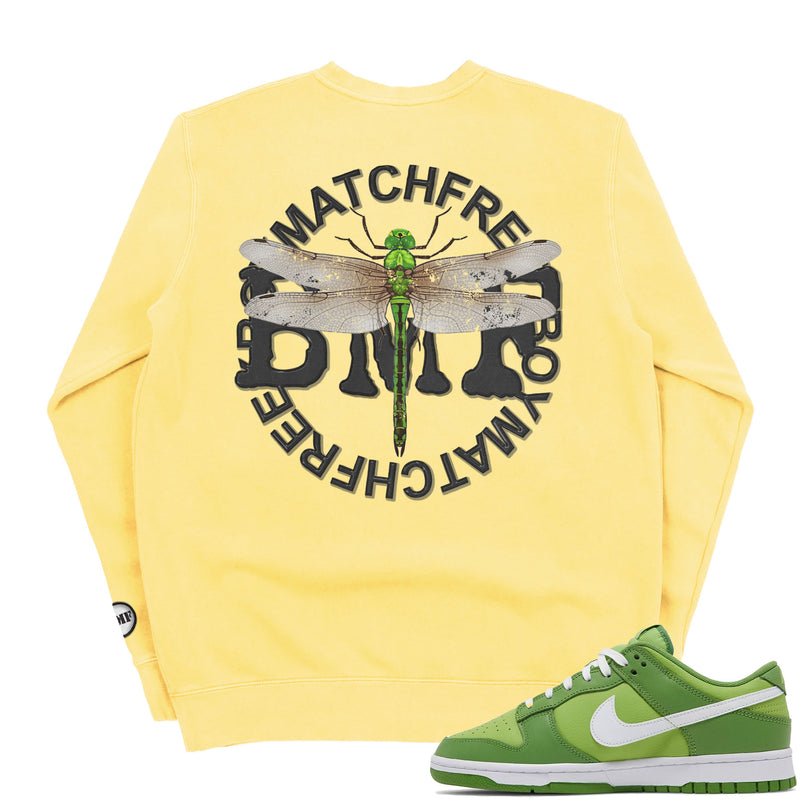 Dunk Low Chlorophyll BMF Dragonfly Pigment Crew Neck