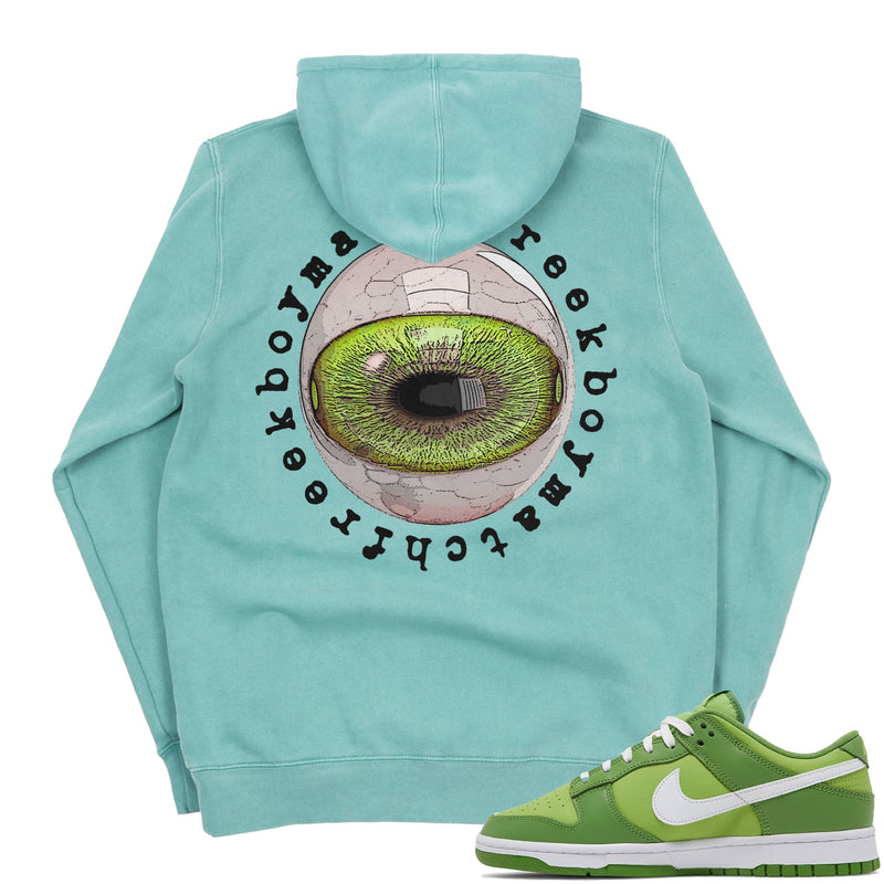 Dunk Low Chlorophyll BMF EYE Pigment Dyed Hoodie