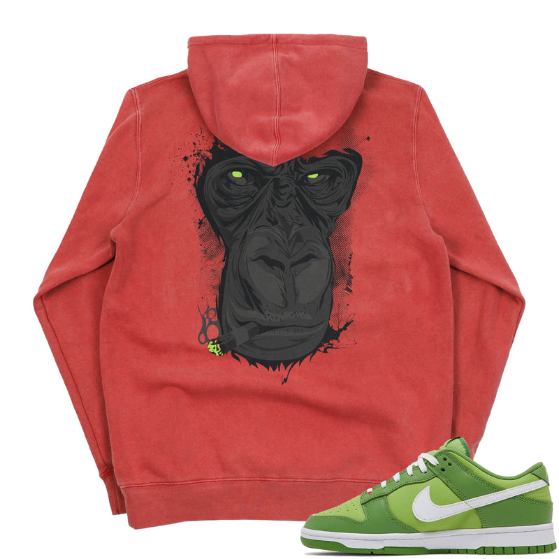 Dunk Low Chlorophyll BMF Gorilla Pigment Dyed Hoodie