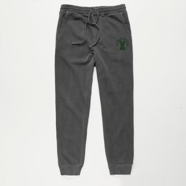 Pine Green BMF Bunny Arc Pigment Dyed Joggers