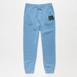 Pine Green Embroidered BMF Bunny Face Pigment Dyed Joggers