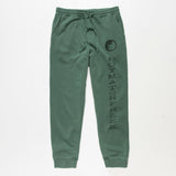 Pine Green BMF Smiley Pigment Dyed Joggers