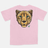 Jordan 1 Pine Green Embroidered BMF Leopard Head Vintage Wash Heavyweight T-Shirt