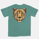 SB Dunk StrangeLove Embroidered BMF Leopard Head Pigment Dyed Vintage Wash Heavyweight T-Shirt