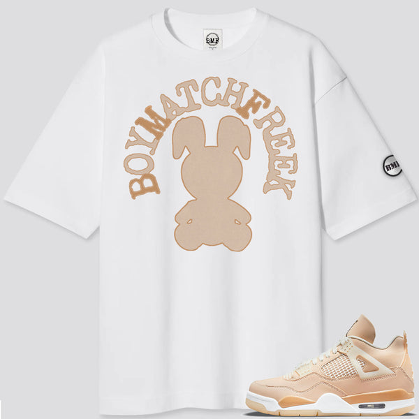 Jordan 4 Shimmer BMF Bunny Arc Oversized T- Shirt