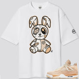 Jordan 4 Shimmer BMF Bunny Oversized T- Shirt