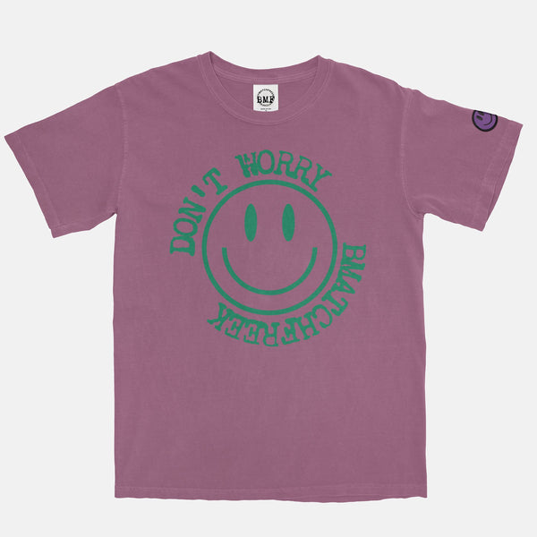 Jordan 1 Incredible Hulk BMF Smiley Pigment Dyed Vintage Wash Heavyweight T-Shirt