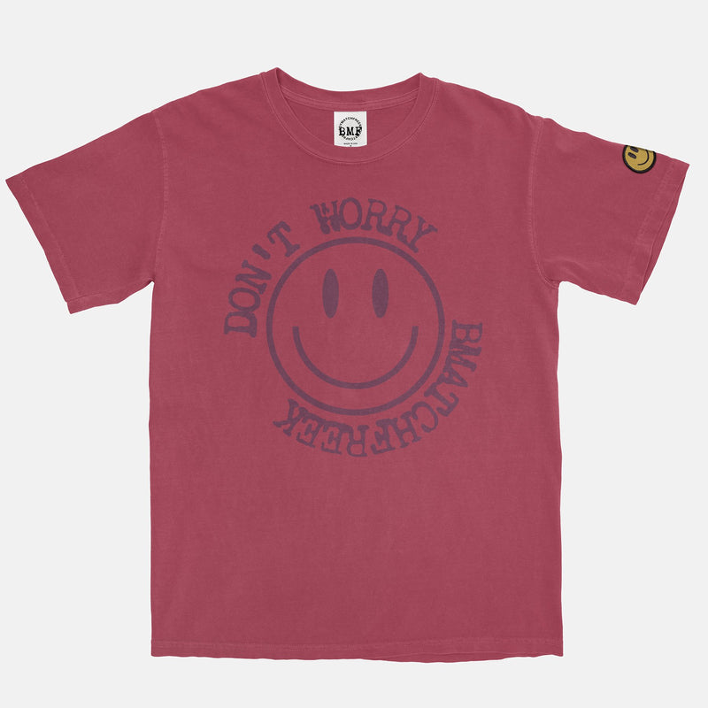 Jordan 4 Saint Germain BMF Smiley Pigment Dyed Vintage Wash Heavyweight T-Shirt
