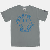 Jordan 3 Varsity Royal Cement Smiley Vintage Wash Heavyweight T-Shirt