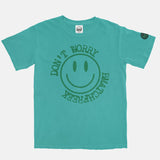 Jordan 1 Pine Green BMF Smiley Pigment Dyed Vintage Wash Heavyweight T-Shirt