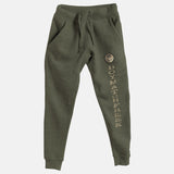 Sand Embroidered BMF Smiley Premium Heather Jogger