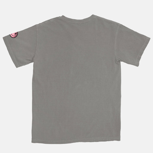 Jordan 1 Rust Pink BMF Smiley Pigment Dyed Vintage Wash Heavyweight T-Shirt