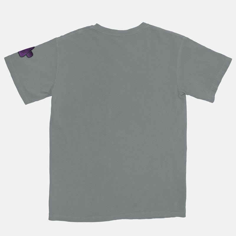 Jordan 1 Purple Court BMF Bunny Face Vintage Wash Heavyweight T-Shirt