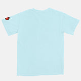 Fire Red Smiley Vintage Wash Heavyweight T-Shirt