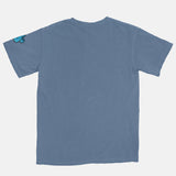 Jordan 1 University Blue BMF Bunny Face Pigment Dyed Vintage Wash Heavyweight T-Shirt