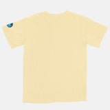 Jordan 1 University Blue BMF Smiley Pigment Dyed Vintage Wash Heavyweight T-Shirt