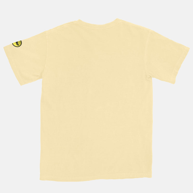 Yellow BMF Bunny Arc Pigment Dyed Vintage Wash Heavyweight T-Shirt