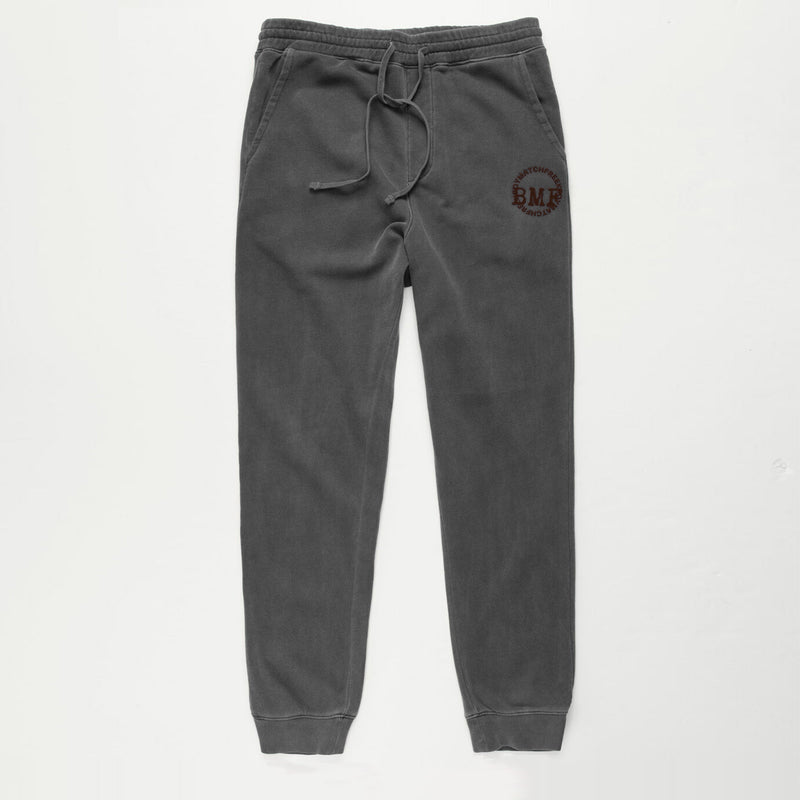 Truffle Embroidered BMF Pigment Dyed Joggers