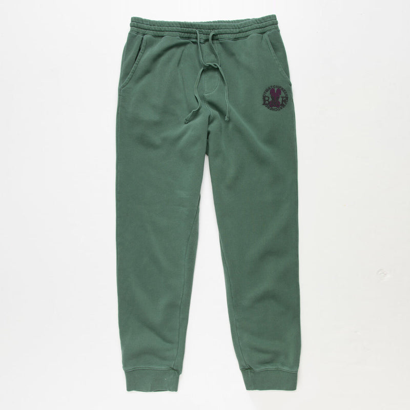 Truffle Embroidered BMF Bunny Pigment Dyed Joggers