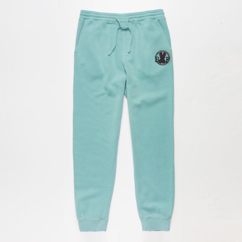 Truffle Embroidered BMF Bunny Pigment Dyed Joggers