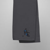 Jordan 1 Obsidian Valentine Embroidered Premium Cotton Towels
