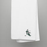 Jordan 1 Green Valentine Embroidered Premium Cotton Towels