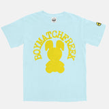 Yellow BMF Bunny Arc Vintage Wash Heavyweight T-Shirt